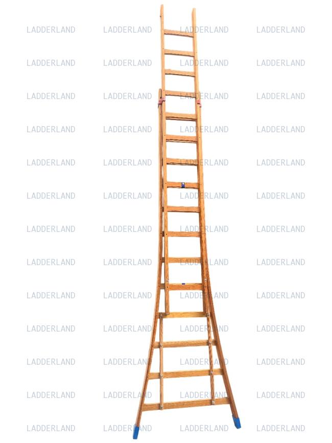 houten schuifladder