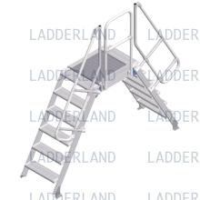 Zarges Overstaptrap, Brugconstructie, stationair - onder een hoek van 60°