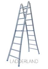 Dubbele scharnierladder