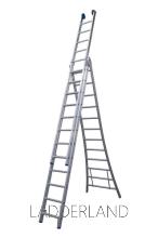Driedelige ladder