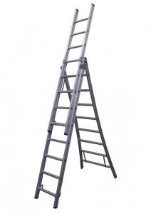 aluminium 3 delige ladder