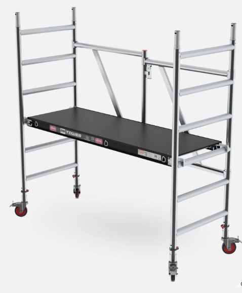 Aluminium vouwsteiger